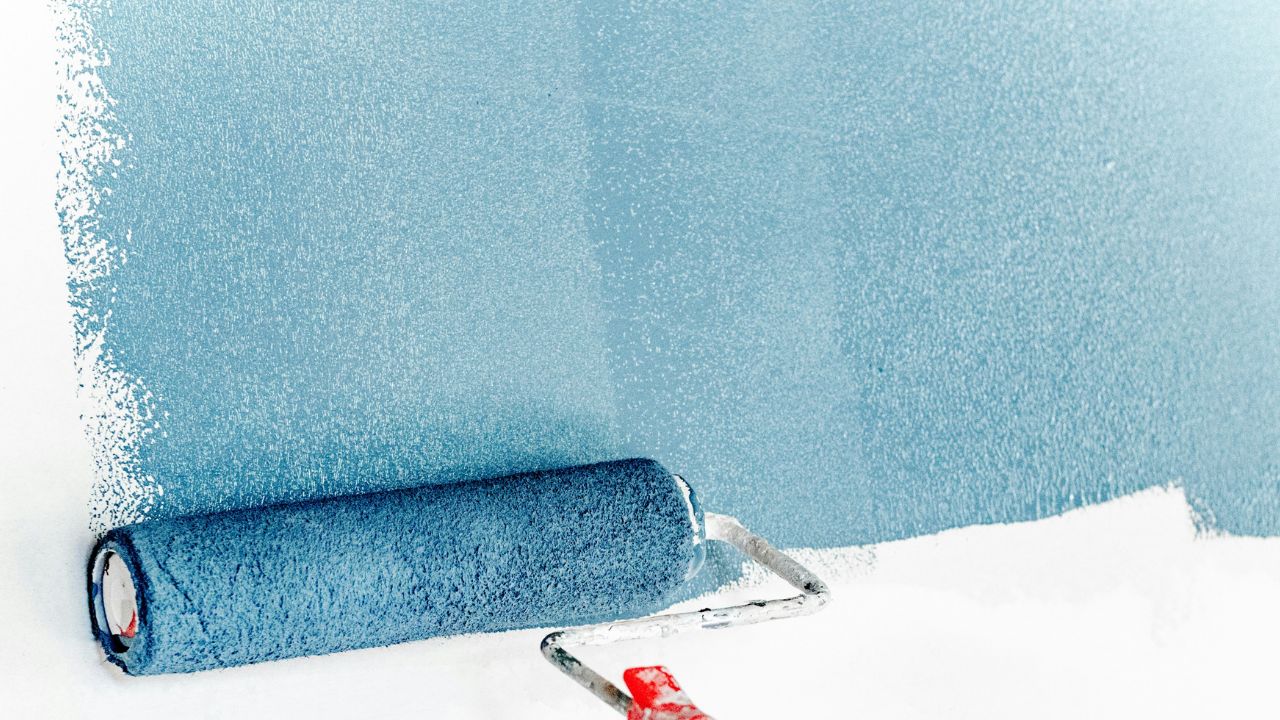 On voit encore des traces après 3 couches de peinture